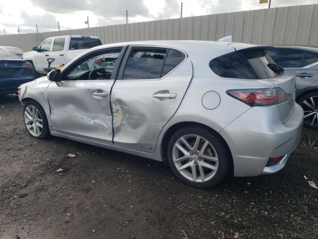 JTHKD5BH2E2199544 - 2014 LEXUS CT 200 SILVER photo 2