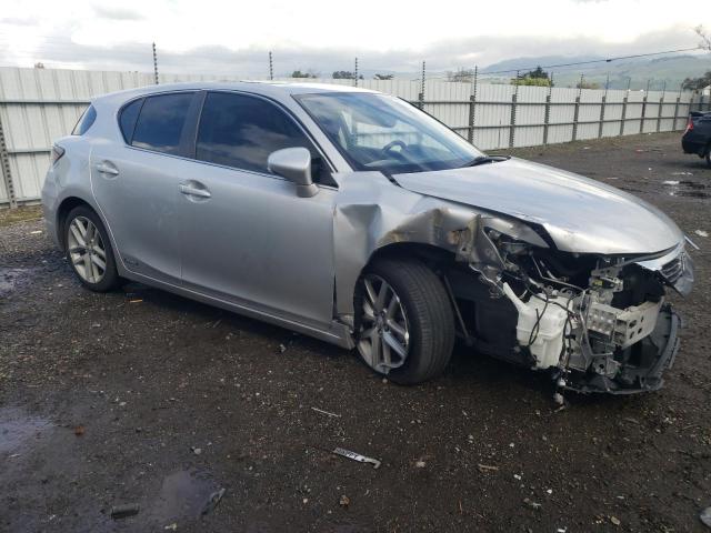 JTHKD5BH2E2199544 - 2014 LEXUS CT 200 SILVER photo 4