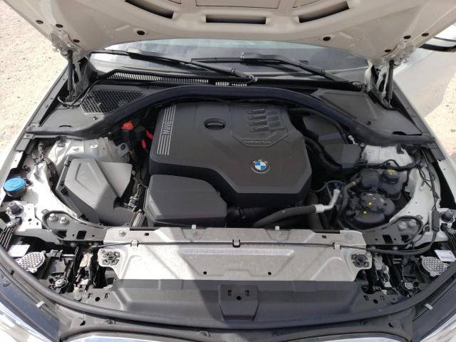 3MW5R7J01M8B53854 - 2021 BMW 330XI أبيض صورة 10