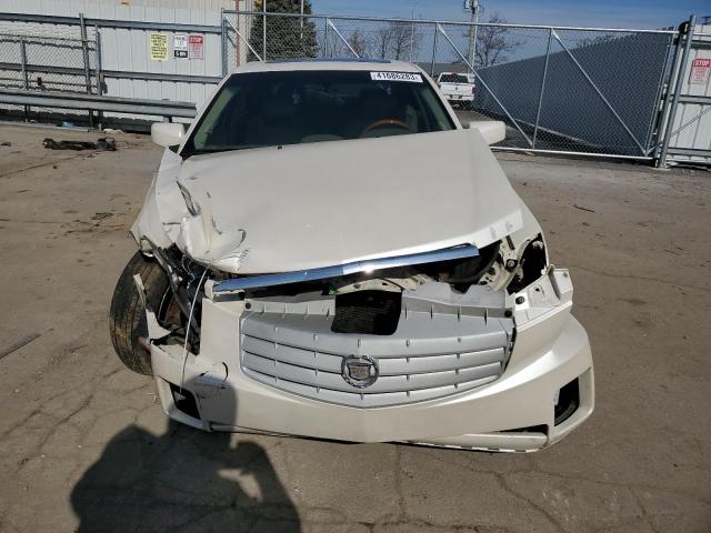 1G6DP577770197047 - 2007 CADILLAC CTS HI FEATURE V6 WHITE photo 5