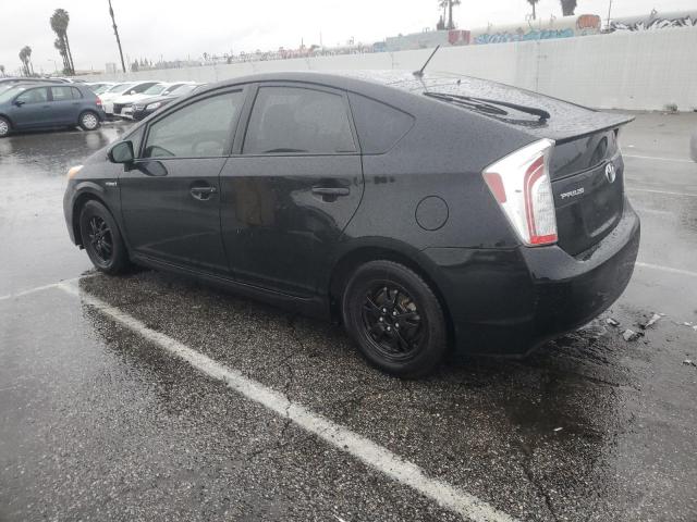 JTDKN3DU8D5656206 - 2013 TOYOTA PRIUS BLACK photo 2