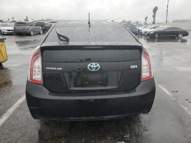 JTDKN3DU8D5656206 - 2013 TOYOTA PRIUS BLACK photo 6