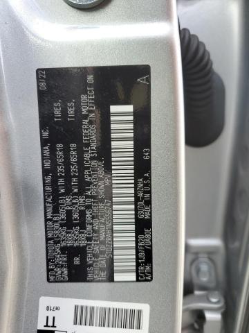 5TDZZRAH1NS556747 - 2022 TOYOTA HIGHLANDER L SILVER photo 13