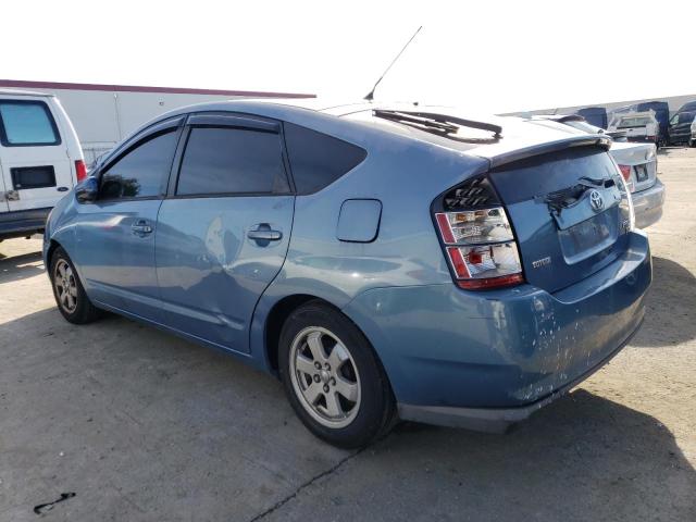 JTDKB20U553006755 - 2005 TOYOTA PRIUS BLUE photo 2