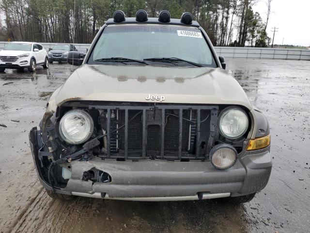 1J4GK38K55W512044 - 2005 JEEP LIBERTY RENEGADE BEIGE photo 5