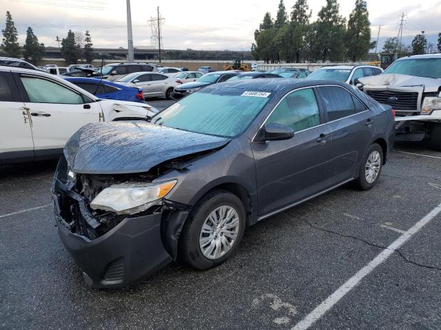 4T4BF1FK7DR319918 - 2013 TOYOTA CAMRY L GRAY photo 1