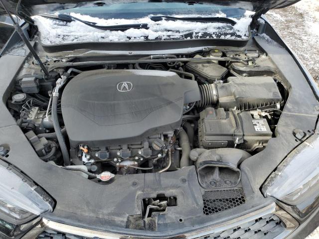 19UUB3F64JA004302 - 2018 ACURA TLX TECH+A შავი ფოტო 11