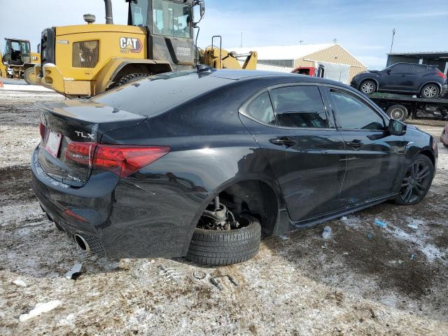 19UUB3F64JA004302 - 2018 ACURA TLX TECH+A შავი ფოტო 3