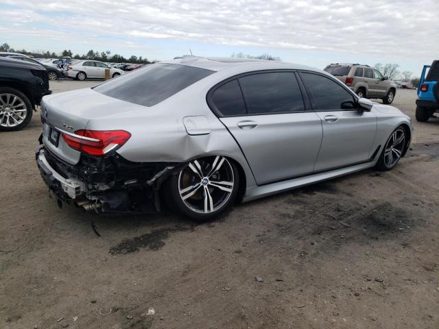 WBA7F2C33HG423234 - 2017 BMW 750 XI SILVER photo 3