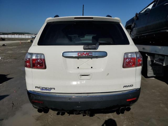 1GKKVRED6BJ369196 - 2011 GMC ACADIA SLT-1 WHITE photo 6