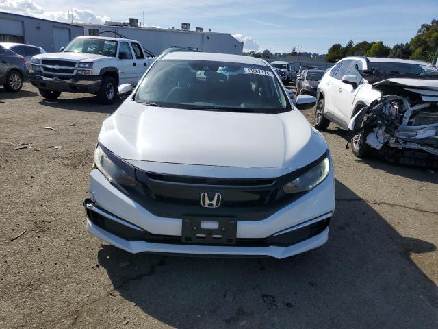 19XFC2F63KE203693 - 2019 HONDA CIVIC LX WHITE photo 5