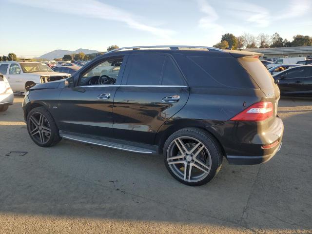 4JGDA5HB8CA066906 - 2012 MERCEDES-BENZ ML 350 4MATIC BLUE photo 2