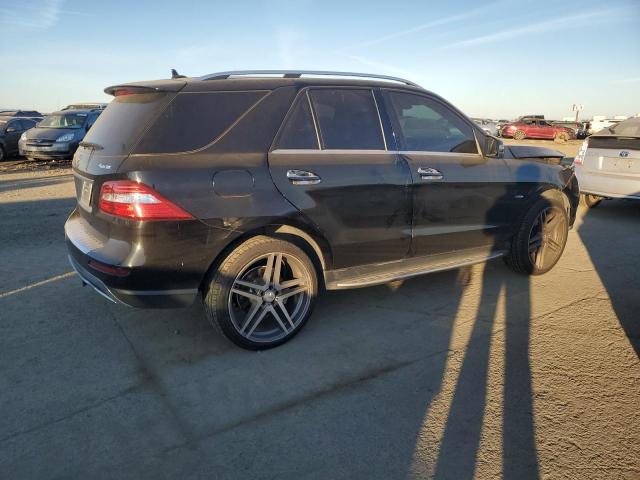 4JGDA5HB8CA066906 - 2012 MERCEDES-BENZ ML 350 4MATIC BLUE photo 3