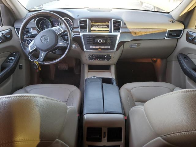 4JGDA5HB8CA066906 - 2012 MERCEDES-BENZ ML 350 4MATIC BLUE photo 8