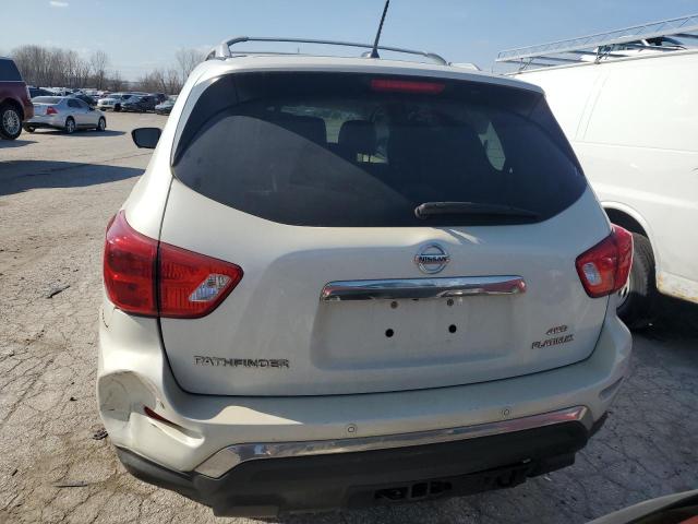 5N1DR2MM5JC617115 - 2018 NISSAN PATHFINDER S WHITE photo 6