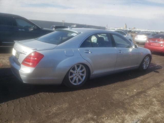 WDDNG86X47A115148 - 2007 MERCEDES-BENZ S 550 4MATIC SILVER photo 3