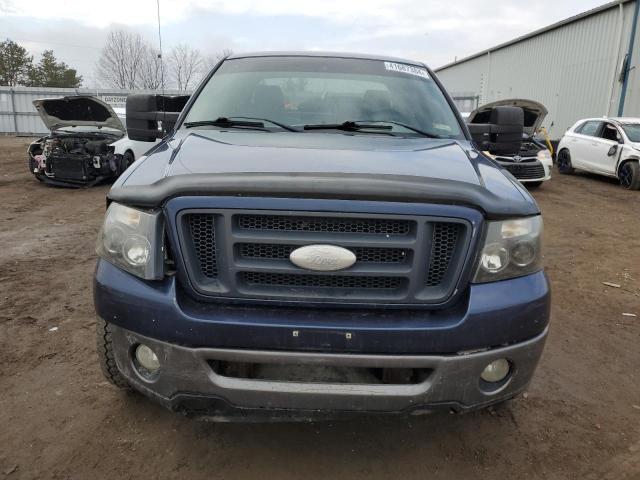 1FTPX14586NA68984 - 2006 FORD F150 BLUE photo 5