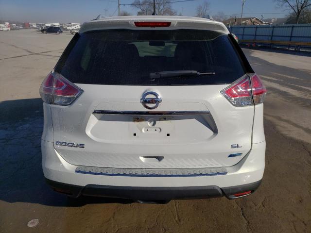 5N1AT2MT9EC774700 - 2014 NISSAN ROGUE S WHITE photo 6