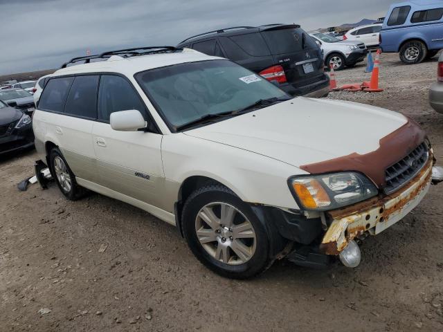 4S3BH815747630766 - 2004 SUBARU LEGACY OUTBACK H6 3.0 SPECIAL WHITE photo 4