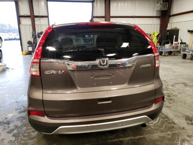 2HKRM4H73GH663855 - 2016 HONDA CR-V EXL GRAY photo 6