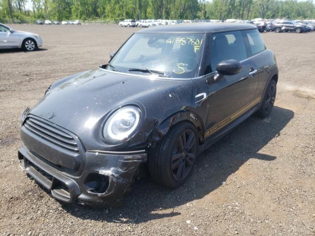 WMWXR3C01M2N80397 - 2021 MINI COOPER BLACK photo 2