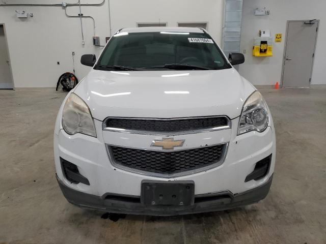 2GNFLCEK0C6184985 - 2012 CHEVROLET EQUINOX LS WHITE photo 5