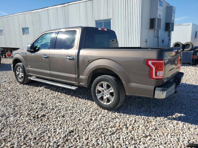 1FTEW1CP0GKF25254 - 2016 FORD F150 SUPERCREW BROWN photo 2