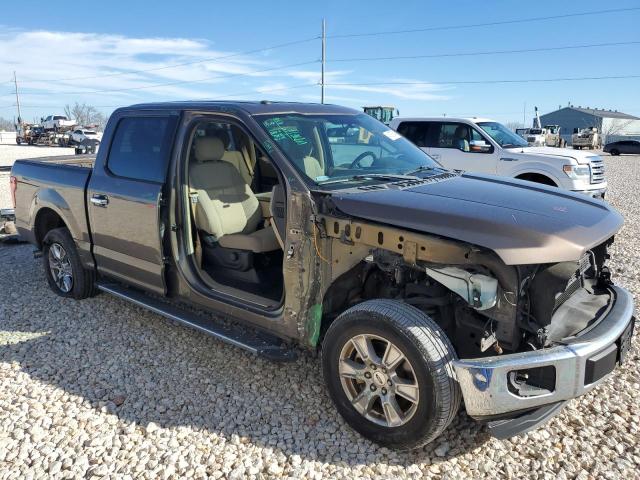 1FTEW1CP0GKF25254 - 2016 FORD F150 SUPERCREW BROWN photo 4