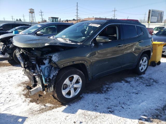 3C4NJDBB6JT320906 - 2018 JEEP COMPASS LA GREEN photo 1