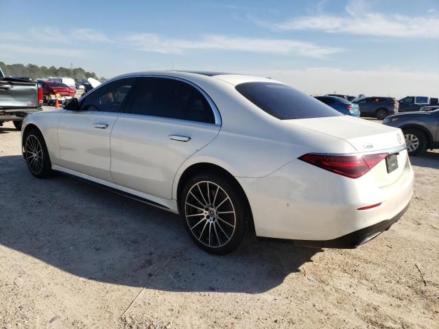 W1K6G7GB7MA044640 - 2021 MERCEDES-BENZ S 580 4MATIC WHITE photo 2