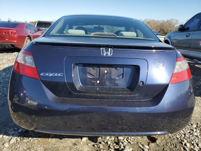 2HGFG12659H524431 - 2009 HONDA CIVIC LX BLUE photo 6