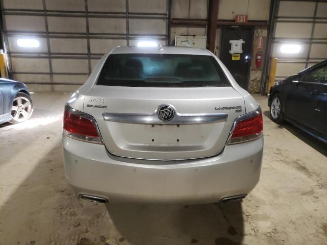 1G4GE5EV0AF106458 - 2010 BUICK LACROSSE CXS SILVER photo 6