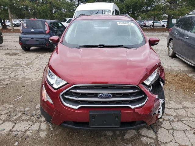 MAJ3S2GE7LC385022 - 2020 FORD ECOSPORT SE RED photo 5