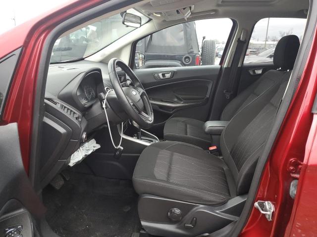 MAJ3S2GE7LC385022 - 2020 FORD ECOSPORT SE Rouge photo 7