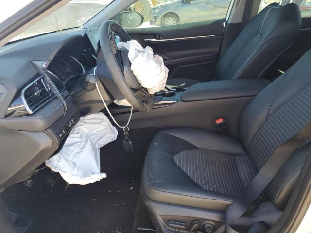 4T1T11AK6PU116673 - 2023 TOYOTA CAMRY SE NIGHT SHADE WHITE photo 7