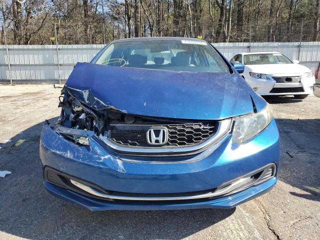 19XFB2F59EE039929 - 2014 HONDA CIVIC LX BLUE photo 5