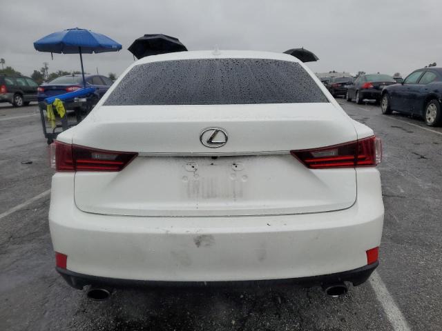 JTHBF1D28E5021115 - 2014 LEXUS IS 250 WHITE photo 6