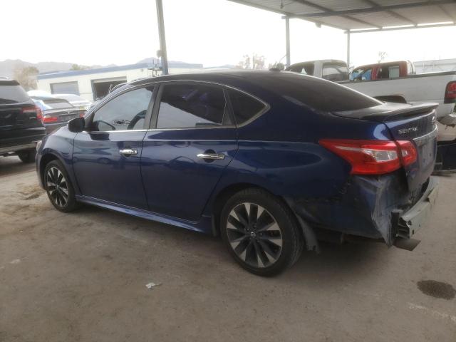 3N1AB7APXGY333649 - 2016 NISSAN SENTRA S BLUE photo 2