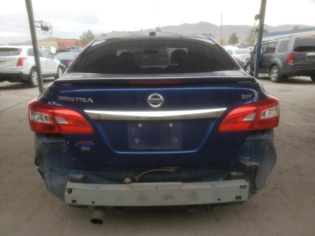 3N1AB7APXGY333649 - 2016 NISSAN SENTRA S BLUE photo 6