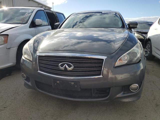 JN1AY1AP8BM520766 - 2011 INFINITI M56 GRAY photo 5