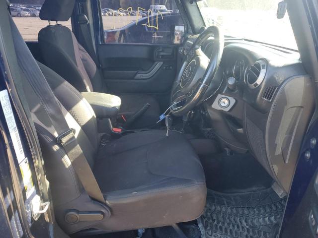 1C4BJWKG3DL560375 - 2013 JEEP WRANGLER U SPORT Blau Foto 7