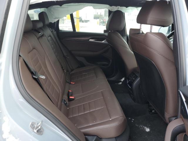 5UX63DP02N9K02841 - 2022 BMW X3 XDRIVE30E GRAY photo 10