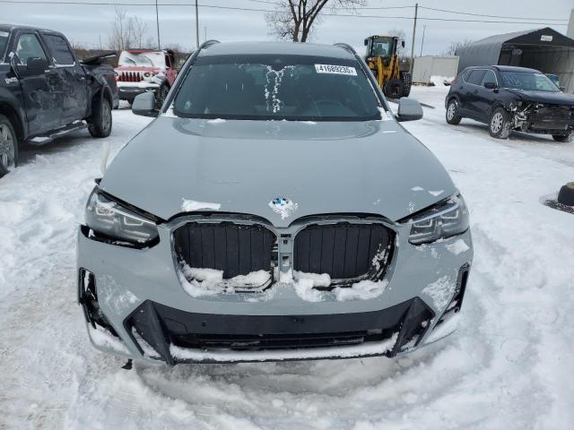 5UX63DP02N9K02841 - 2022 BMW X3 XDRIVE30E GRAY photo 5