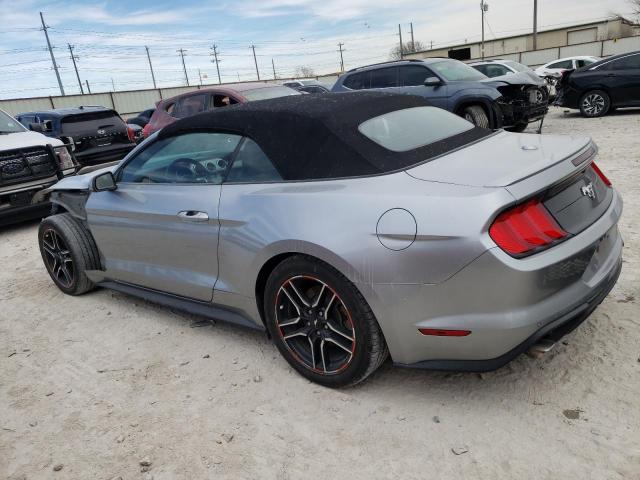 1FATP8UH6M5108791 - 2021 FORD MUSTANG SILVER photo 2