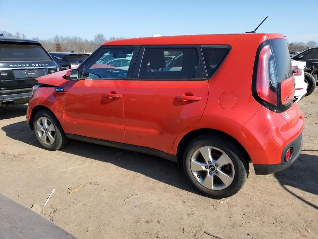 KNDJN2A25K7657274 - 2019 KIA SOUL RED photo 2