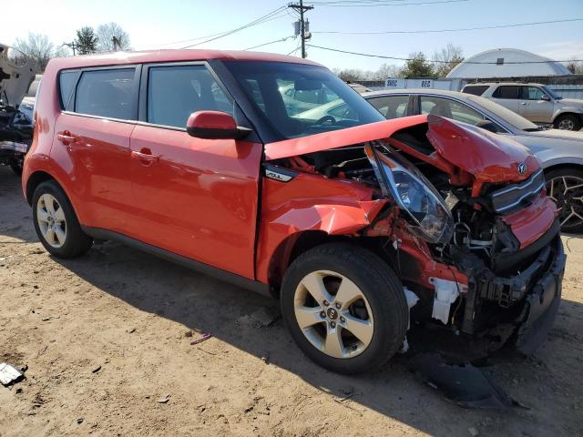 KNDJN2A25K7657274 - 2019 KIA SOUL RED photo 4