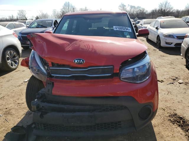 KNDJN2A25K7657274 - 2019 KIA SOUL RED photo 5