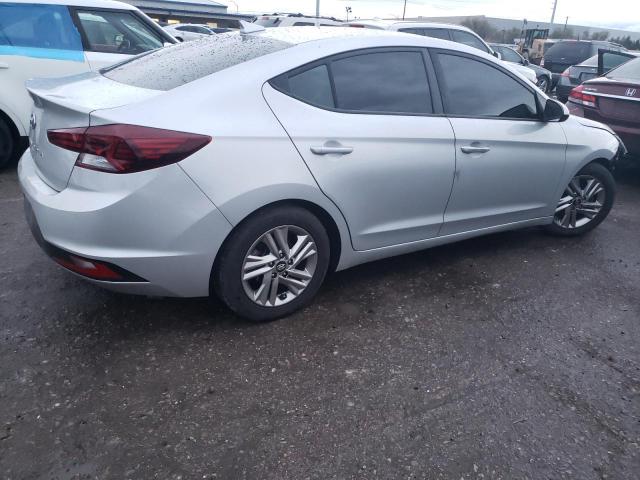 5NPD84LFXKH471077 - 2019 HYUNDAI ELANTRA SEL SILVER photo 3