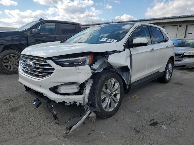 2FMPK3K94LBA07795 - 2020 FORD EDGE TITANIUM WHITE photo 1