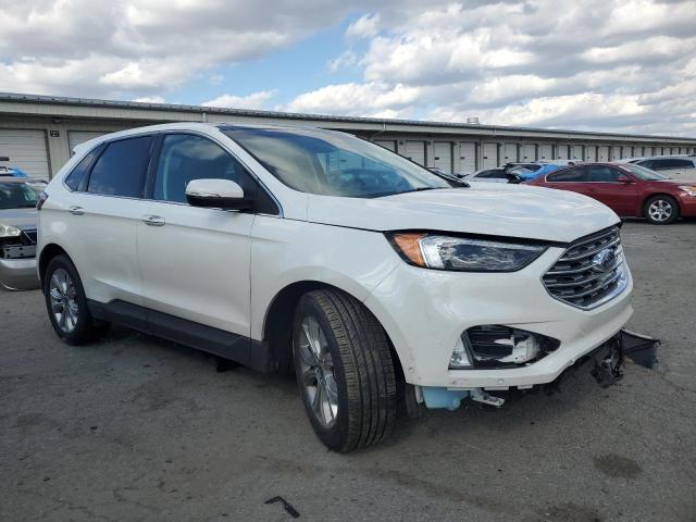 2FMPK3K94LBA07795 - 2020 FORD EDGE TITANIUM WHITE photo 4